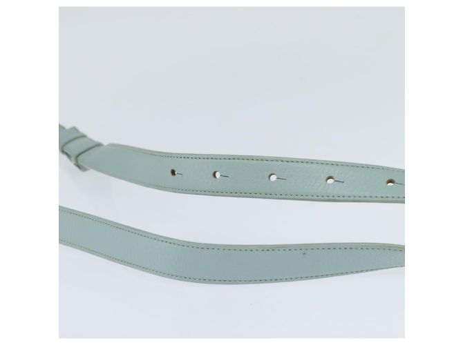 Borsa a Spalla LOEWE in Pelle Azzurra Chiara Auth 147733 Blu chiaro - vista 7