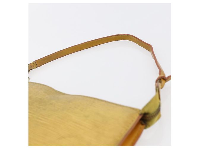 LOUIS VUITTON Pochette Accessori Epi Gialla M52989 LV Auth bs30233 Giallo - vista 8