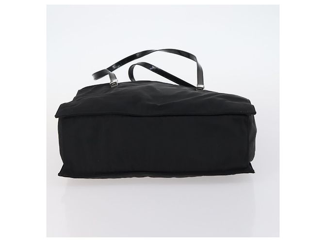 Borsa a Spalla GUCCI in Nylon Pelle Smaltata 5Set Nero Marrone Kaki Auth bs29701 Cachi - vista 11