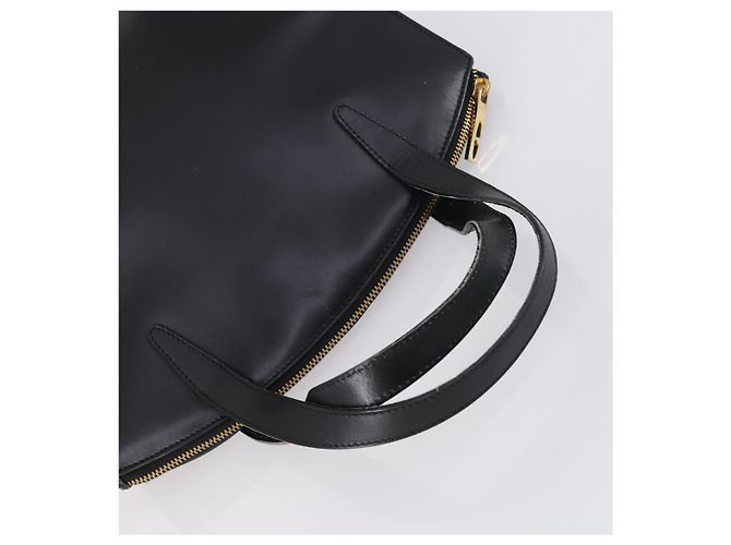 Borsa a Spalla GUCCI in Nylon Pelle Smaltata 5Set Nero Marrone Kaki Auth bs29701 Cachi - vista 15
