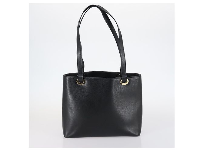 Borsa a Spalla GUCCI in Nylon Pelle Smaltata 5Set Nero Marrone Kaki Auth bs29701 Cachi - vista 24
