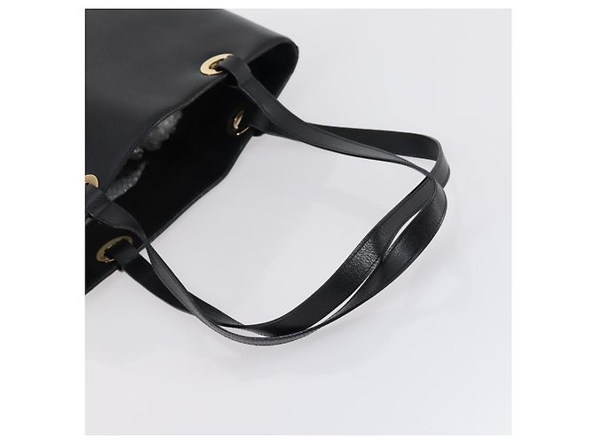 Borsa a Spalla GUCCI in Nylon Pelle Smaltata 5Set Nero Marrone Kaki Auth bs29701 Cachi - vista 25