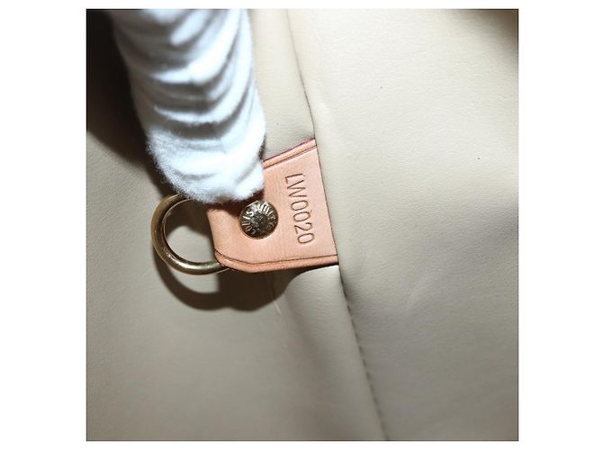 LOUIS VUITTON Borsa a Mano Monogram Vernis Houston Beige M91004 LV Auth 145003 - vista 12
