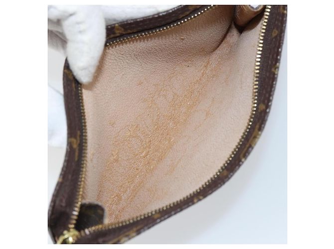 Bucket LOUIS VUITTON Monogramma Secchiello GM Pochette Accessorio LV Auth 145093 - vista 10