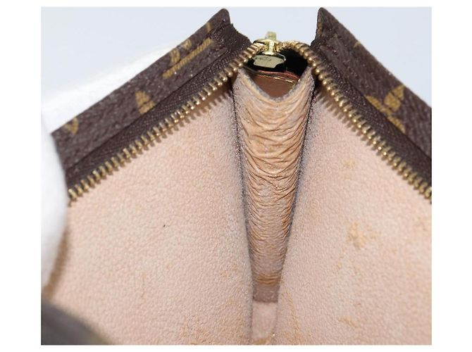 Bucket LOUIS VUITTON Monogramma Secchiello GM Pochette Accessorio LV Auth 145093 - vista 11