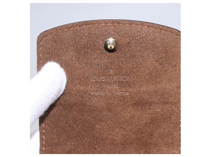 LOUIS VUITTON Gemelli Cufflinks Cuffs metallo M65043 LV Auth 145321 Argento - vista 9