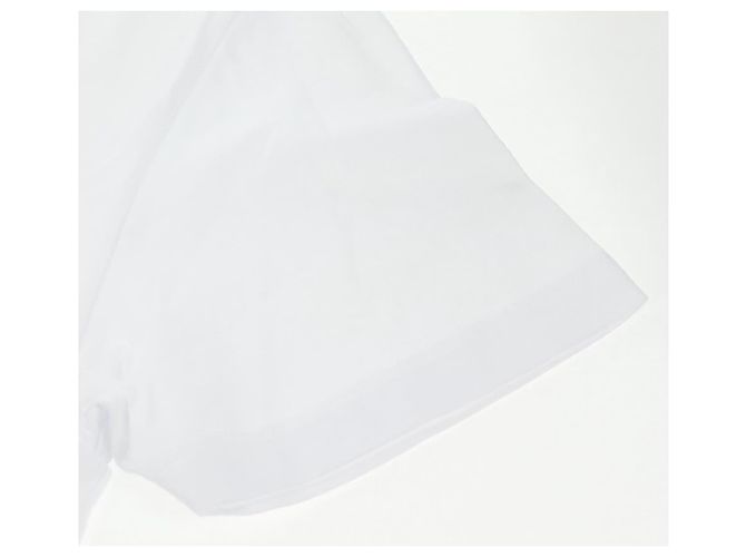 Fendi Camicia a maniche corte in cotone bianca Auth am9149M Bianco - vista 10