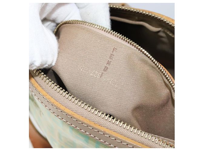 Sac à main en toile Zucchino FENDI or vert clair Auth 144431 Doré - vue 12