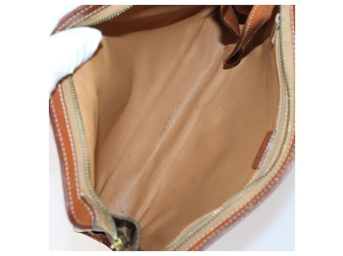 Céline Borsa a mano CELINE in tela nylon PVC 6 pezzi marrone blu navy verde Auth bs29710 - vista 16