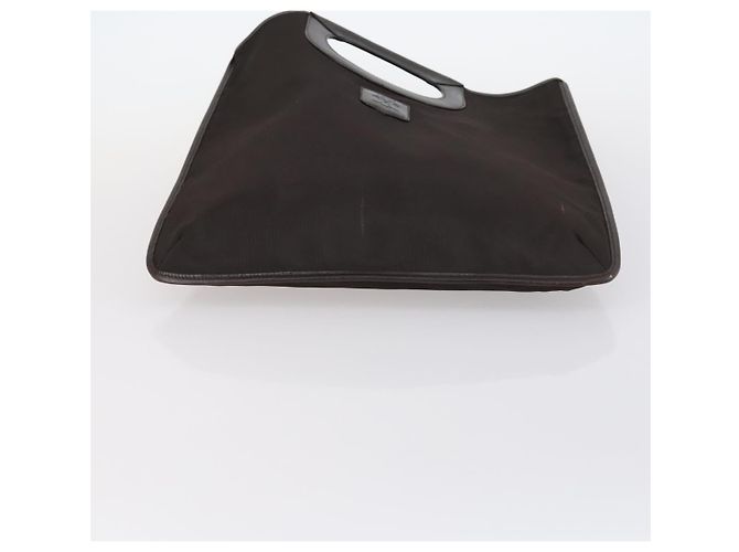 Céline Borsa a mano CELINE in tela nylon PVC 6 pezzi marrone blu navy verde Auth bs29710 - vista 25
