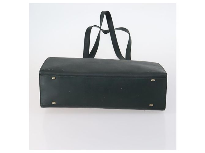 Céline Borsa a mano CELINE in tela nylon PVC 6 pezzi marrone blu navy verde Auth bs29710 - vista 5