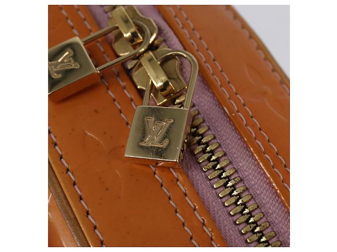 LOUIS VUITTON Zaino Vernis Marley Rosa Marshmallow M91039 LV Auth 144764 - vista 18