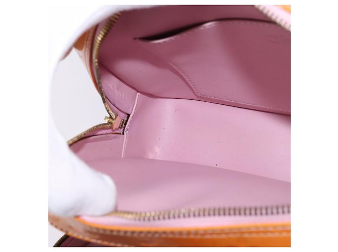 LOUIS VUITTON Zaino Vernis Marley Rosa Marshmallow M91039 LV Auth 144764 - vista 21