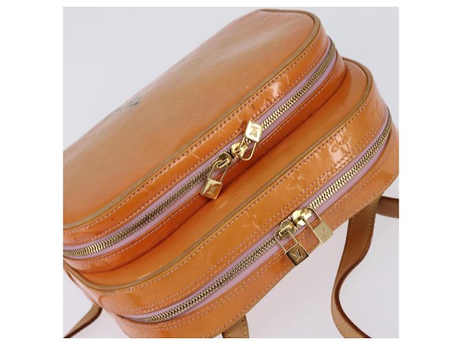 LOUIS VUITTON Zaino Vernis Marley Rosa Marshmallow M91039 LV Auth 144764 - vista 6