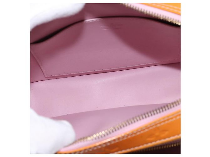 LOUIS VUITTON Zaino Vernis Marley Rosa Marshmallow M91039 LV Auth 144764 - vista 9