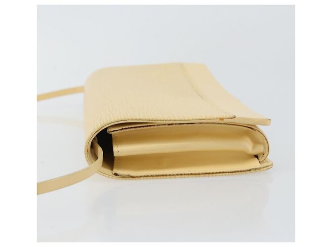 Borsa a Spalla Honfleur in Pelle Epi Louis Vuitton Vaniglia M5273A LV Auth 144438 - vista 4