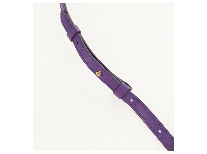 Mini borsa a mano in pelle 2 in 1 Jacquemus viola oro Auth 128506M D'oro Porpora - vista 9