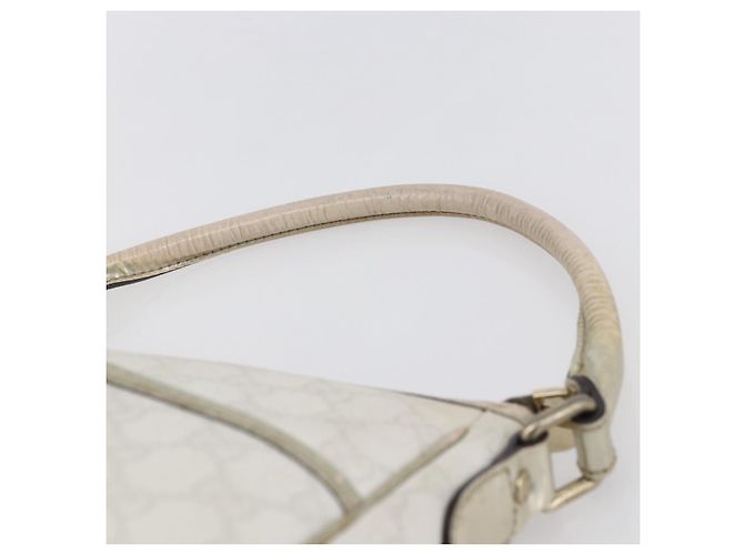 Gucci Borsa a spalla GG Supreme in PVC bianco e oro 190258 Auth 147063 D'oro - vista 8