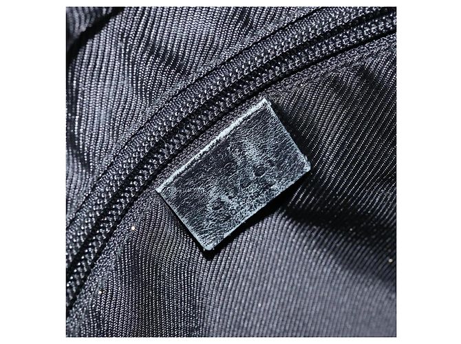 Borsa Tote GG Canvas Gucci Nera 019 0402 Auth yk19746 Nero - vista 19
