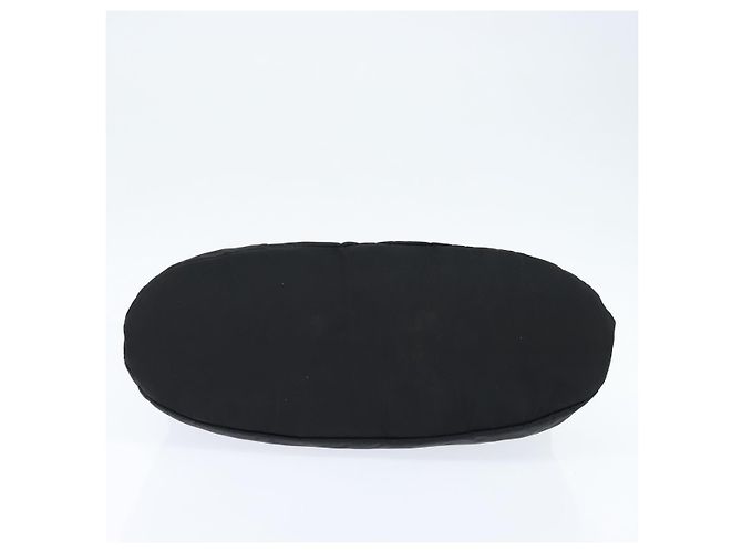PRADA Borsa a mano in nylon nero argento Auth 150413 - vista 5