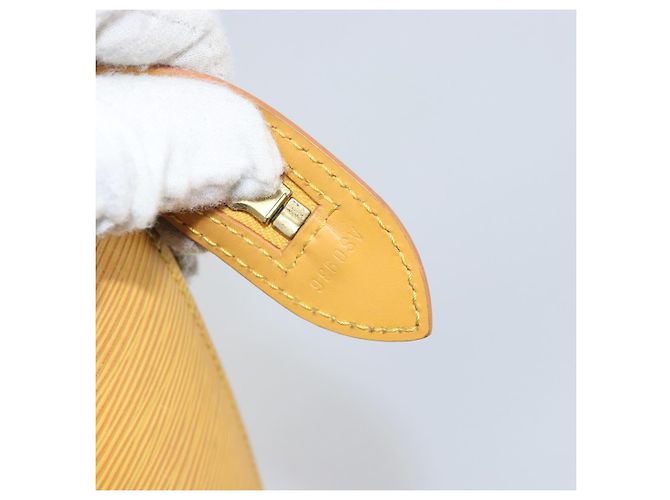 LOUIS VUITTON Borsa a Spalla Epi Saint Jacques Gialla M52269 Auth 144283 Giallo - vista 12