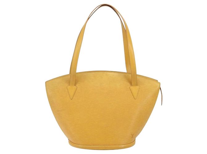 LOUIS VUITTON Borsa a Spalla Epi Saint Jacques Gialla M52269 Auth 144283 Giallo - vista 13