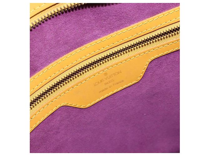 LOUIS VUITTON Borsa a Spalla Epi Saint Jacques Gialla M52269 Auth 144283 Giallo - vista 18
