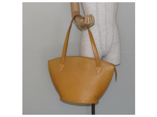LOUIS VUITTON Borsa a Spalla Epi Saint Jacques Gialla M52269 Auth 144283 Giallo - vista 22