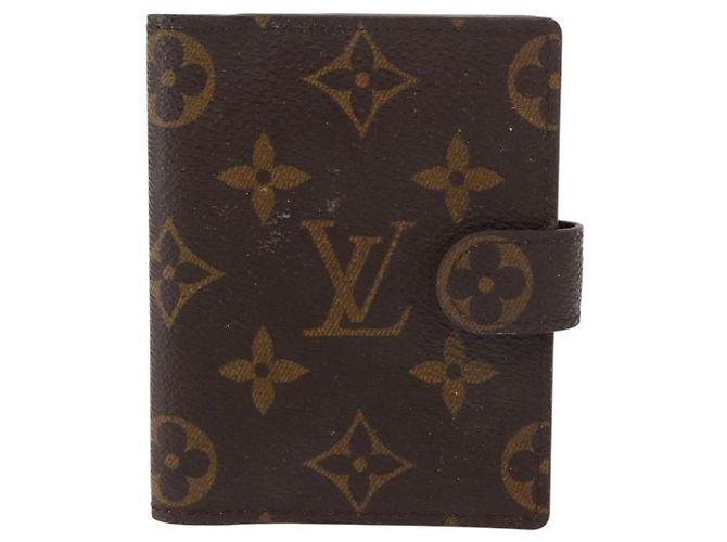 LOUIS VUITTON Monogramm Agenda Mini Deckel R20007 LV Auth 147101 - Ansicht 13