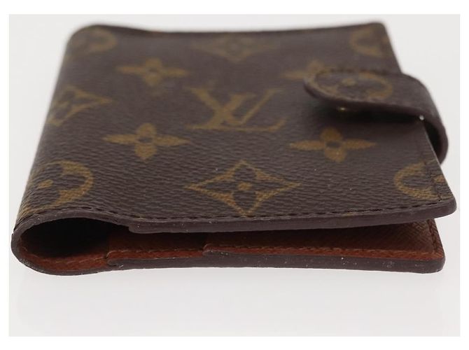 LOUIS VUITTON Monogramm Agenda Mini Deckel R20007 LV Auth 147101 - Ansicht 6