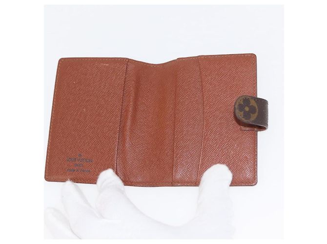 LOUIS VUITTON Monogramm Agenda Mini Deckel R20007 LV Auth 147101 - Ansicht 8