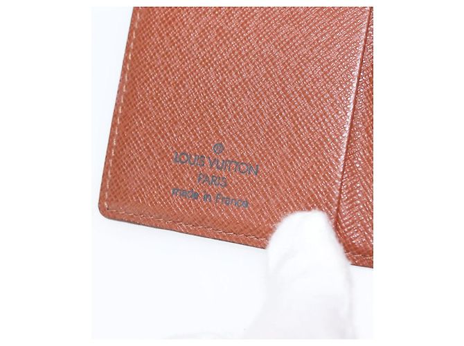 LOUIS VUITTON Monogramm Agenda Mini Deckel R20007 LV Auth 147101 - Ansicht 9