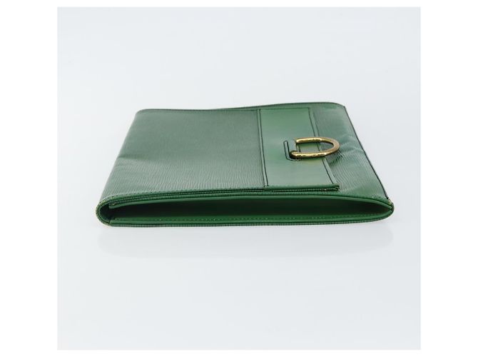LOUIS VUITTON Clutch Jena Epi Verde M52724 LV Auth 144783 - vista 4