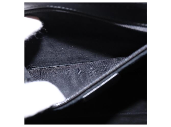 Borsa a mano in pelle GUCCI 2 in 1 Nera 001 2058 1853 6 Auth 145484 - vista 21