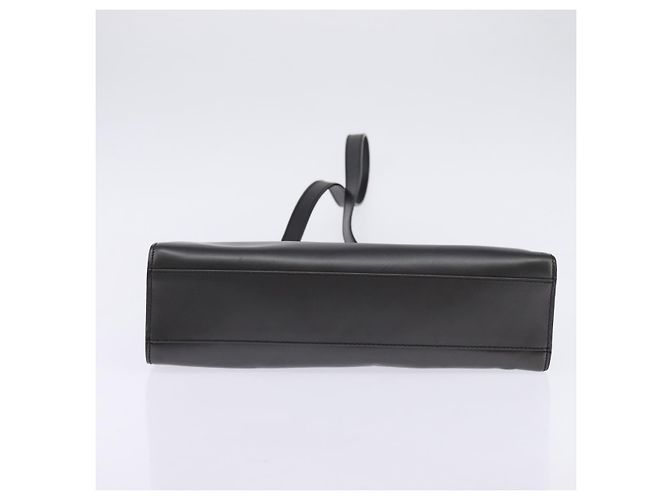 Borsa a mano in pelle GUCCI 2 in 1 Nera 001 2058 1853 6 Auth 145484 - vista 5