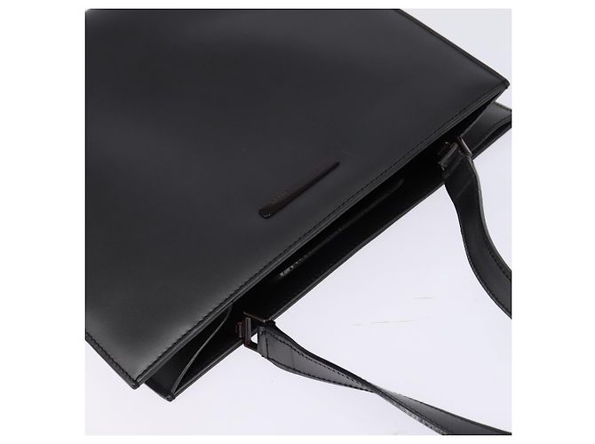 Borsa a mano in pelle GUCCI 2 in 1 Nera 001 2058 1853 6 Auth 145484 - vista 6