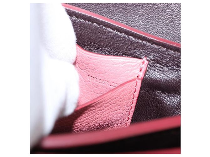 Borsa a Spalla in Pelle Rosa Oro Auth BA7701 di BURBERRY D'oro - vista 11