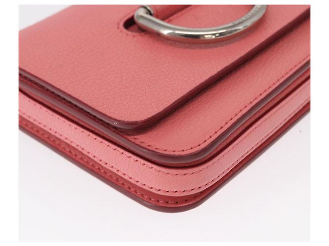 Borsa a Spalla in Pelle Rosa Oro Auth BA7701 di BURBERRY D'oro - vista 14