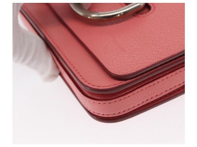 Borsa a Spalla in Pelle Rosa Oro Auth BA7701 di BURBERRY D'oro - vista 15