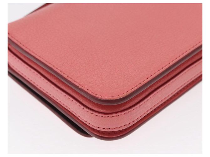 Borsa a Spalla in Pelle Rosa Oro Auth BA7701 di BURBERRY D'oro - vista 16