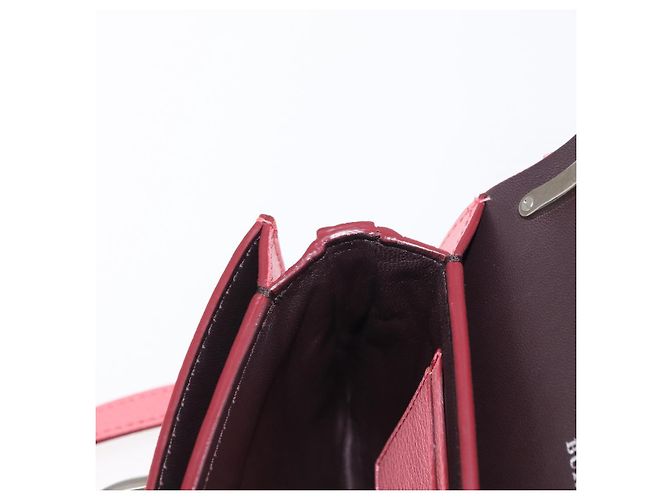 Borsa a Spalla in Pelle Rosa Oro Auth BA7701 di BURBERRY D'oro - vista 21