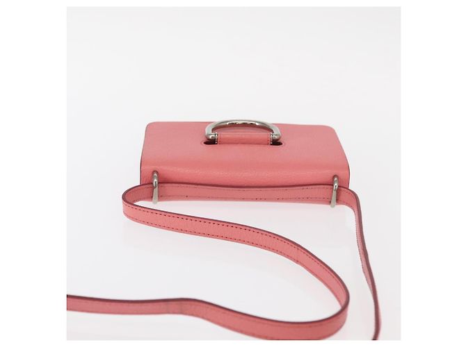 Borsa a Spalla in Pelle Rosa Oro Auth BA7701 di BURBERRY D'oro - vista 6