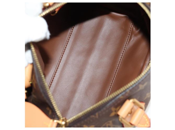 LOUIS VUITTON Borsa a Mano Monogram Speedy P9 Bandoulière 25 M24443 LV Auth 140686SM Monogramma - vista 11
