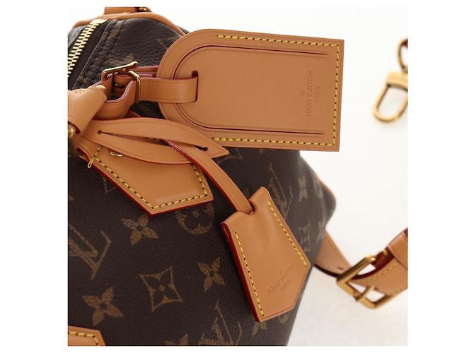 LOUIS VUITTON Borsa a Mano Monogram Speedy P9 Bandoulière 25 M24443 LV Auth 140686SM Monogramma - vista 23