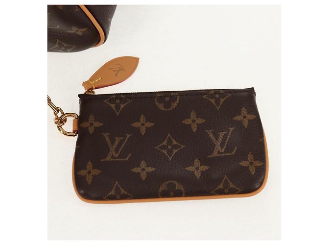 LOUIS VUITTON Borsa a Mano Monogram Speedy P9 Bandoulière 25 M24443 LV Auth 140686SM Monogramma - vista 26