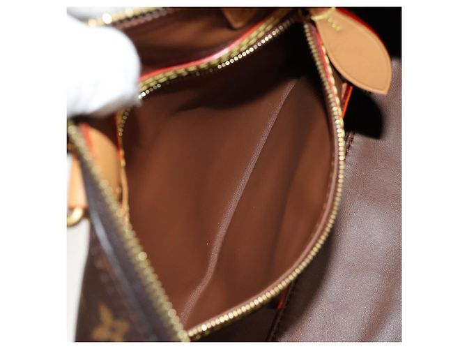 LOUIS VUITTON Borsa a Mano Monogram Speedy P9 Bandoulière 25 M24443 LV Auth 140686SM Monogramma - vista 34