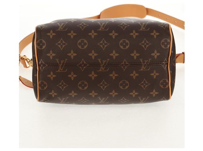 LOUIS VUITTON Borsa a Mano Monogram Speedy P9 Bandoulière 25 M24443 LV Auth 140686SM Monogramma - vista 5