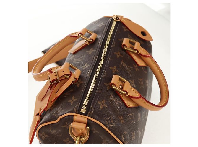 LOUIS VUITTON Borsa a Mano Monogram Speedy P9 Bandoulière 25 M24443 LV Auth 140686SM Monogramma - vista 6