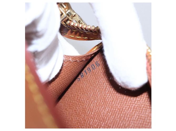 LOUIS VUITTON Pochette Uomo Epi Borsa Marrone Zipangu Oro M52528 Auth ep11759 - vista 12