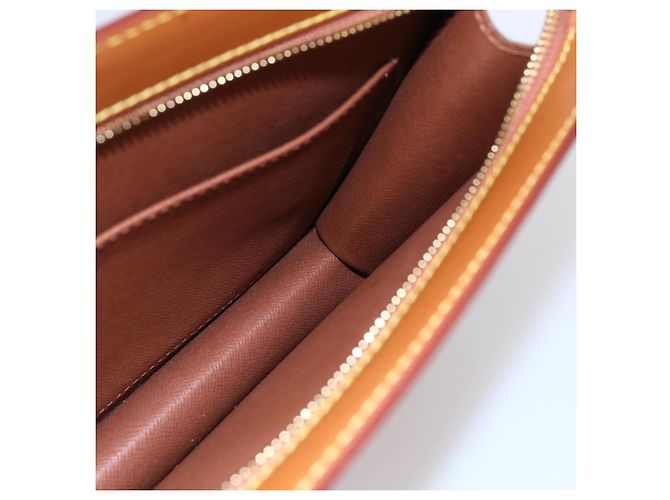LOUIS VUITTON Pochette Uomo Epi Borsa Marrone Zipangu Oro M52528 Auth ep11759 - vista 18
